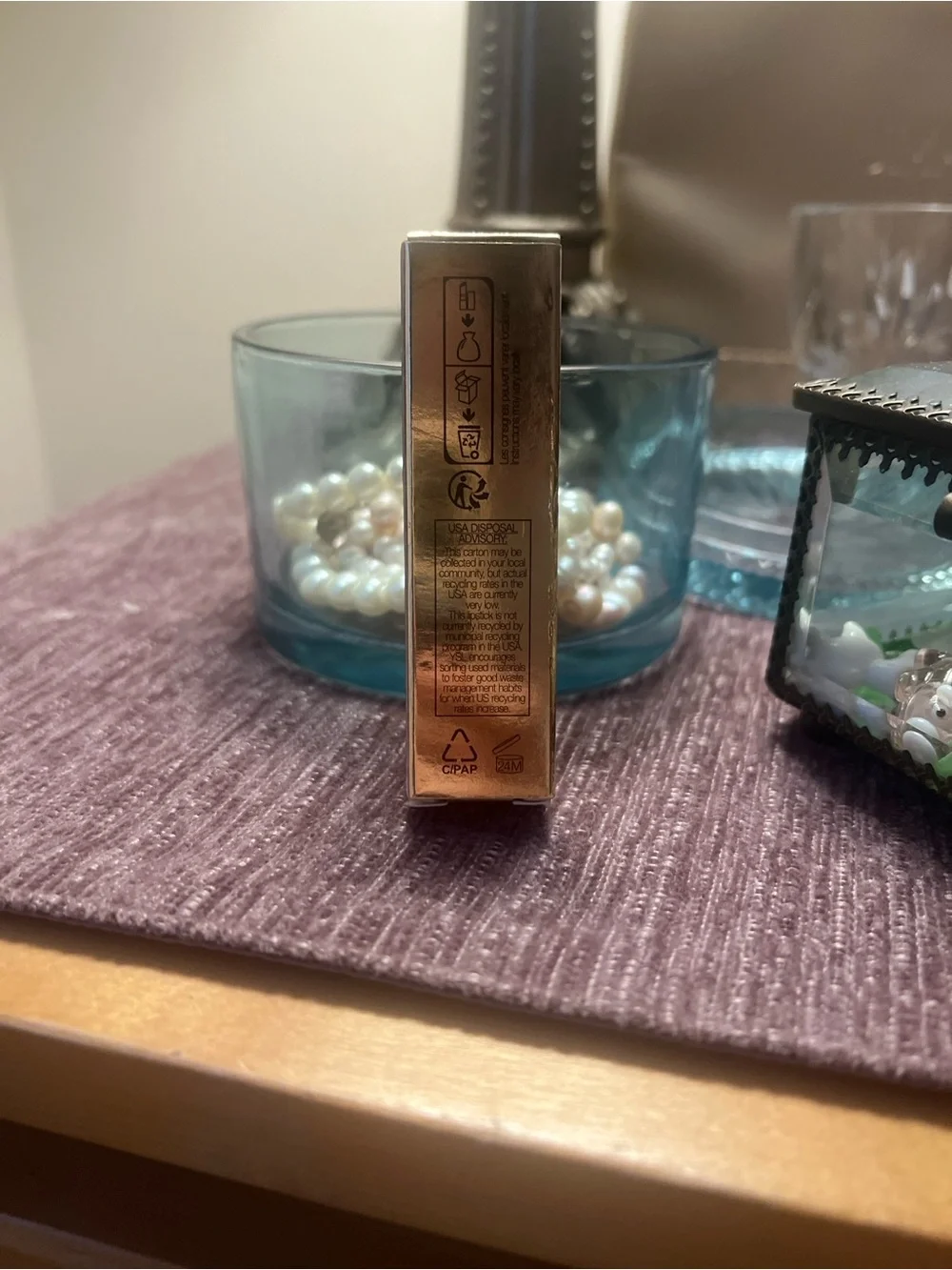 Yves Saint Laurent Rouge Volupté Candy Glaze Double Care Balm - Red Thrill